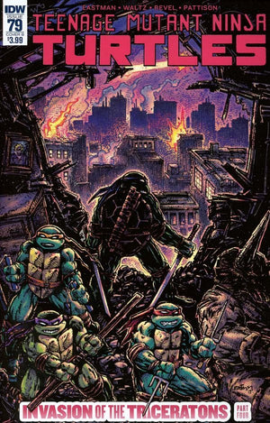 Teenage Mutant Ninja Turtles #79 Cover B  (IDW Series)