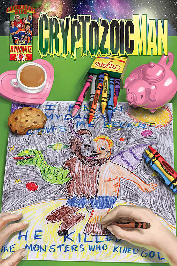 Cryptozoic Man #4 (Main Cover) Dynamite Comics
