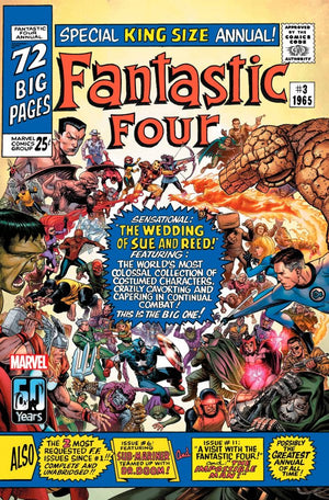 FANTASTIC FOUR ANNIVERSARY TRIBUTE 1 CHEUNG VARIANT