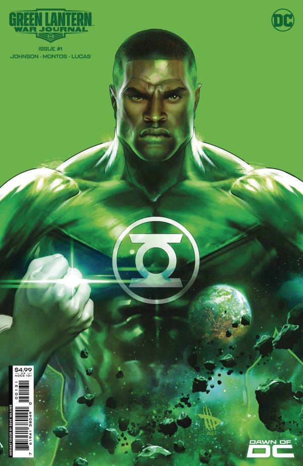 GREEN LANTERN: WAR JOURNAL #1 CVR C DAVE WILKINS CARD STOCK VAR