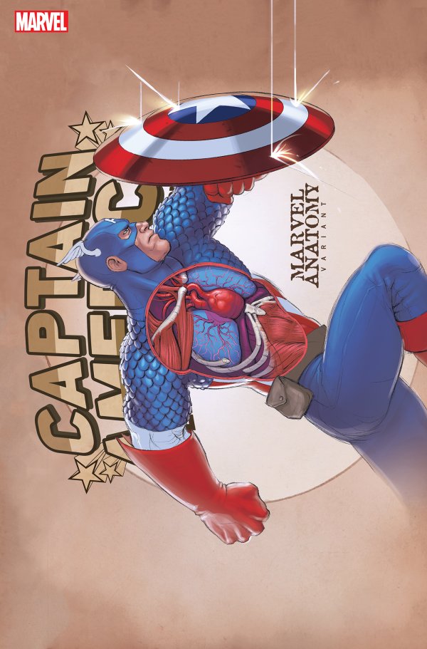 Captain America: Sentinel of Liberty #9 LOBE MARVEL ANATOMY VARIANT