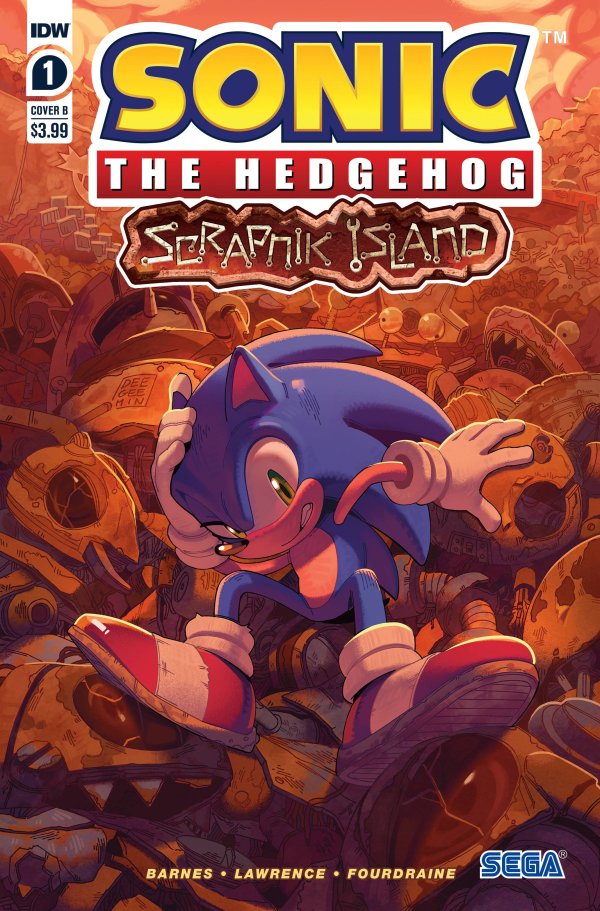 SONIC THE HEDGEHOG: SCRAPNIK ISLAND #1 CVR B HO KIM