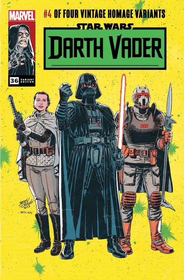 STAR WARS: DARTH VADER #36 (2023) JERRY ORDWAY CLASSIC TRADE DRESS VARIANT