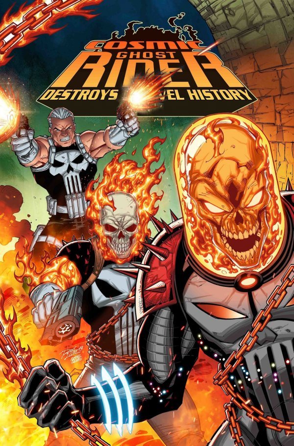 COSMIC GHOST RIDER DESTROYS MARVEL HISTORY 1 OF 6 LIM VAR