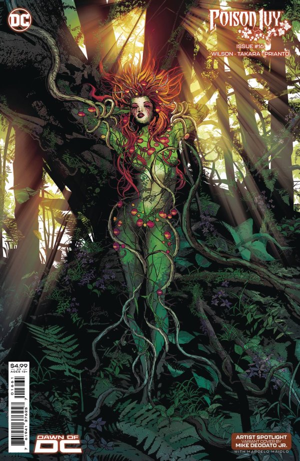 POISON IVY #16 CVR D MIKE DEODATO JR ARTIST SPOTLIGHT CARD STOCK VAR