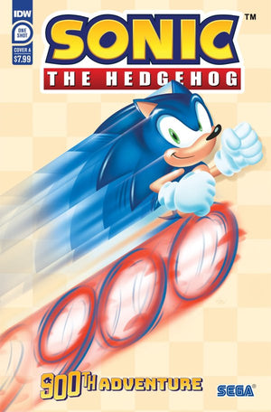 Sonic the Hedgehog’s 900th Adventure Cover A (Yardley)