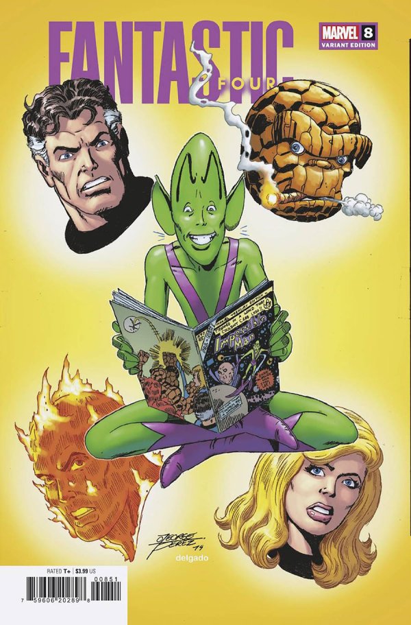 FANTASTIC FOUR #8 (2023) GEORGE PEREZ VARIANT