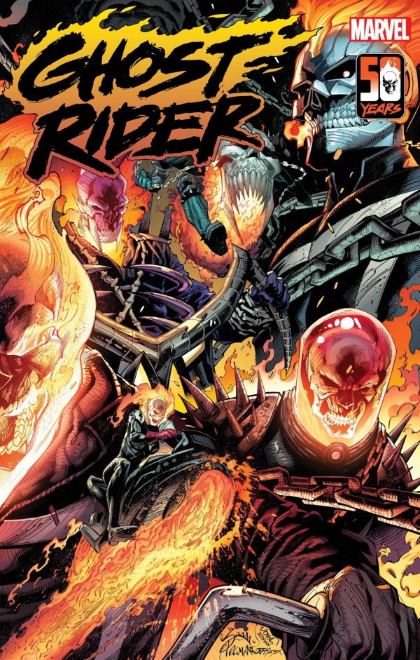 GHOST RIDER #1 STEGMAN WRAPAROUND VAR