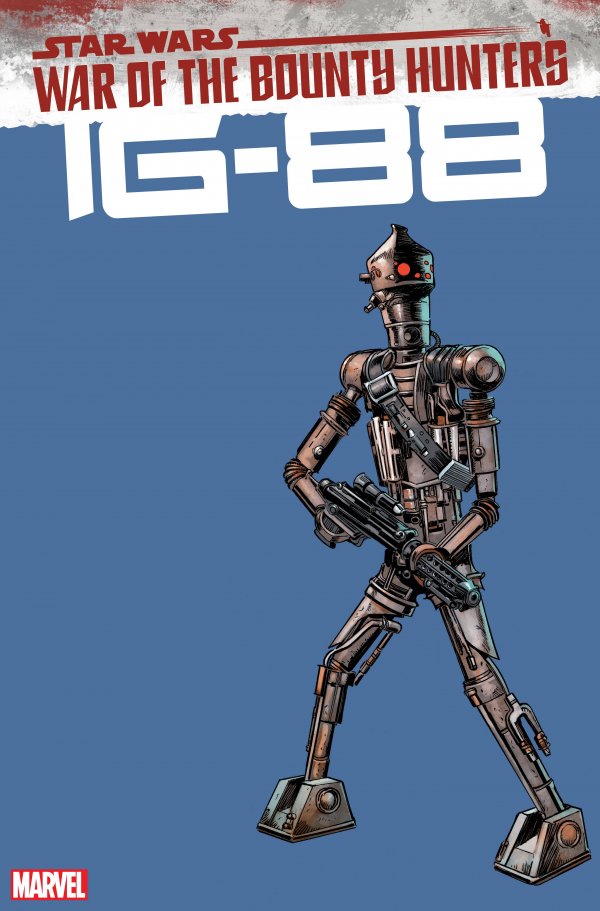 STAR WARS: WAR OF THE BOUNTY HUNTERS - IG-88 1 FRENZ HANDBOOK VARIANT