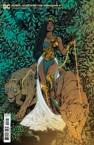 NUBIA: QUEEN OF THE AMAZONS #4 (OF 4) CVR B JOELLE JONES CARD STOCK VAR