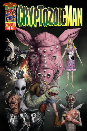 Cryptozoic Man #1 First Printing (Main Cover) Dynamite Comics