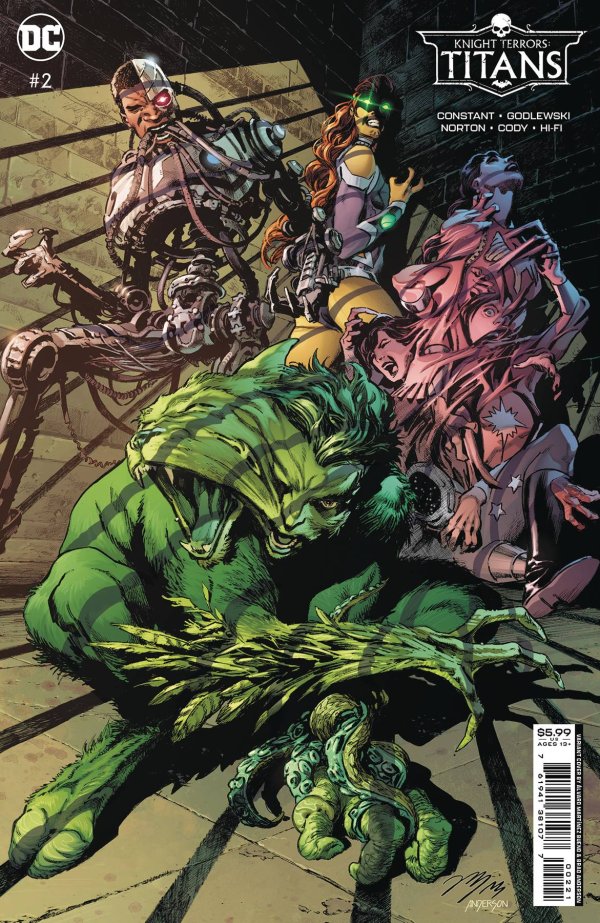 KNIGHT TERRORS: TITANS #2 (OF 2) CVR B ALVARO MARTINEZ BUENO CARD STOCK VAR