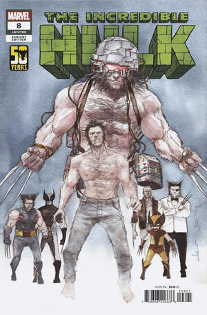 INCREDIBLE HULK 8 (2024) DUSTIN NGUYEN WOLVERINE WOLVERINE WOLVERINE VARIANT