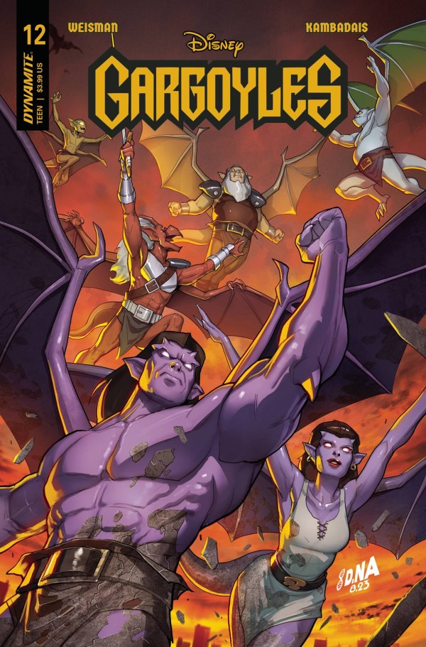 GARGOYLES #12 CVR A NAKAYAMA – Fun Box Monster Emporium