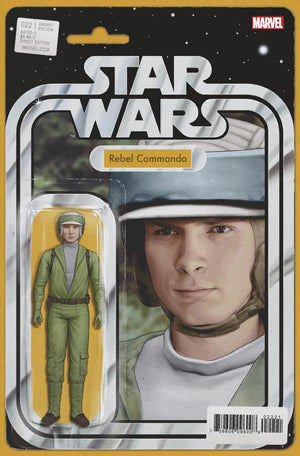 STAR WARS #22 CHRISTOPHER ACTION FIGURE VAR (***COMIC BOOK NOT A TOY!)
