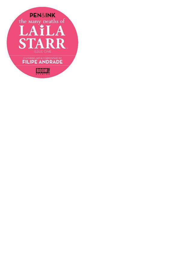 MANY DEATHS OF LAILA STARR: PEN & INK #1 CVR C BLANK SKETCH V