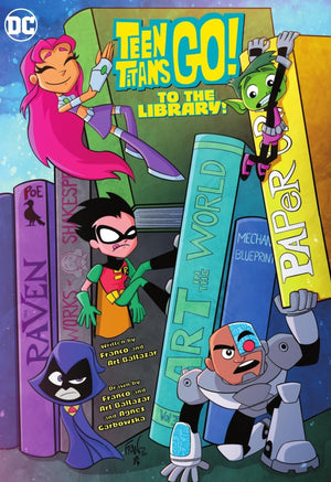 TEEN TITANS GO TO THE LIBRARY TP
