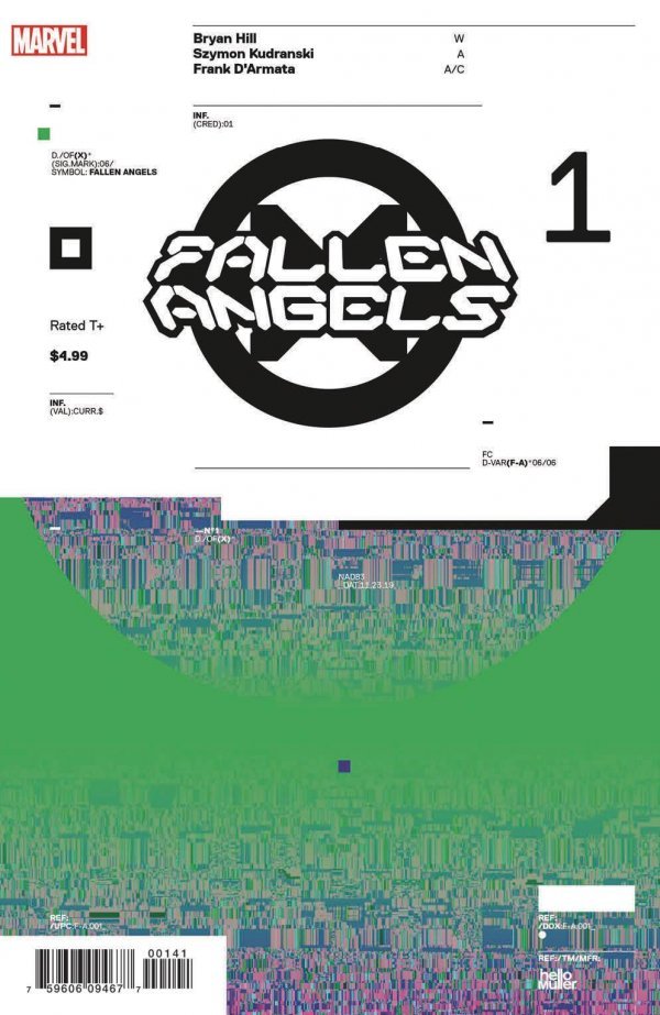 FALLEN ANGELS #1 MULLER DESIGN VAR DX