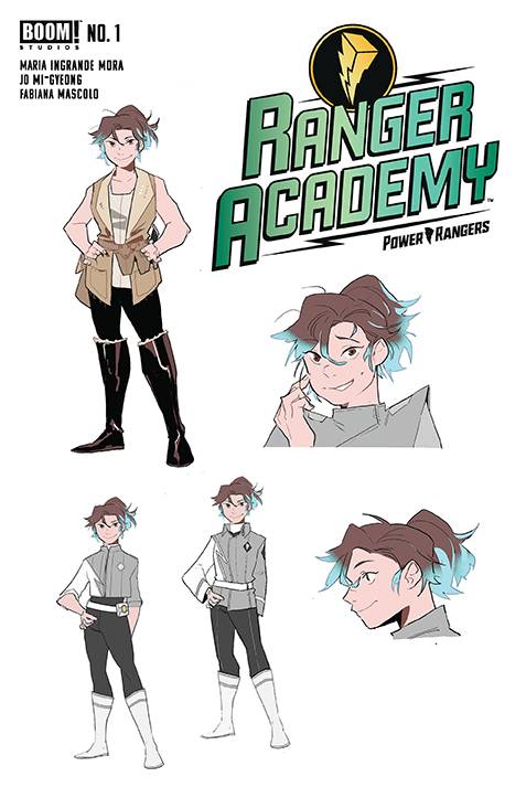 RANGER ACADEMY #1 CVR B CHARACTER DESIGN VAR MI-GYEONG (C: 1