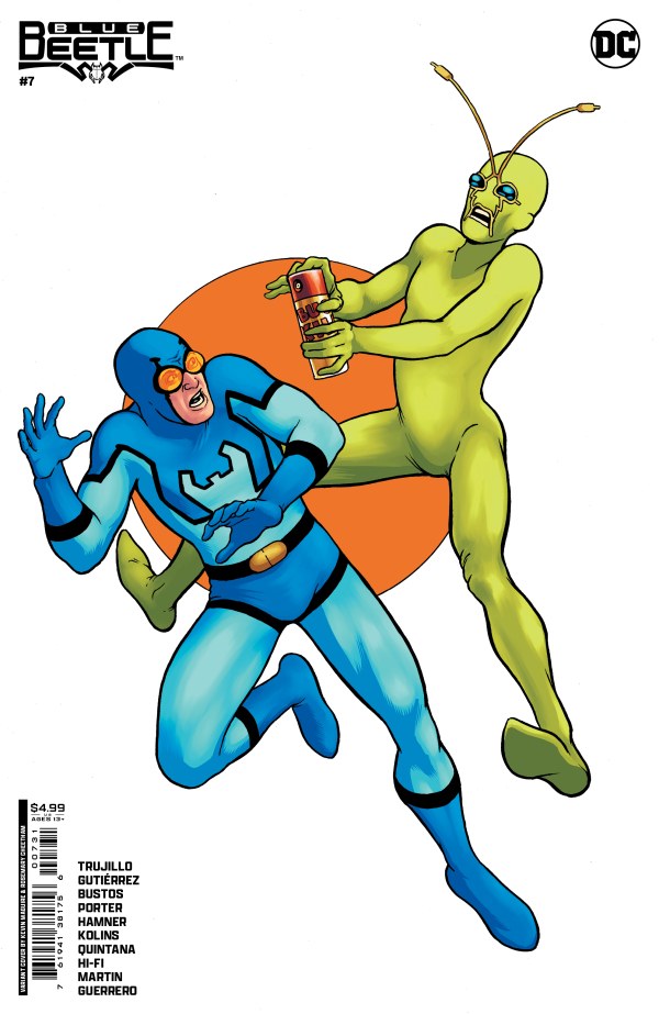 BLUE BEETLE #7 (2024) CVR B KEVIN MAGUIRE CARD STOCK VAR