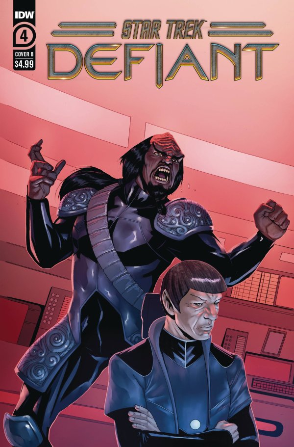 STAR TREK: DEFIANT #4 CVR B BROCCARDO