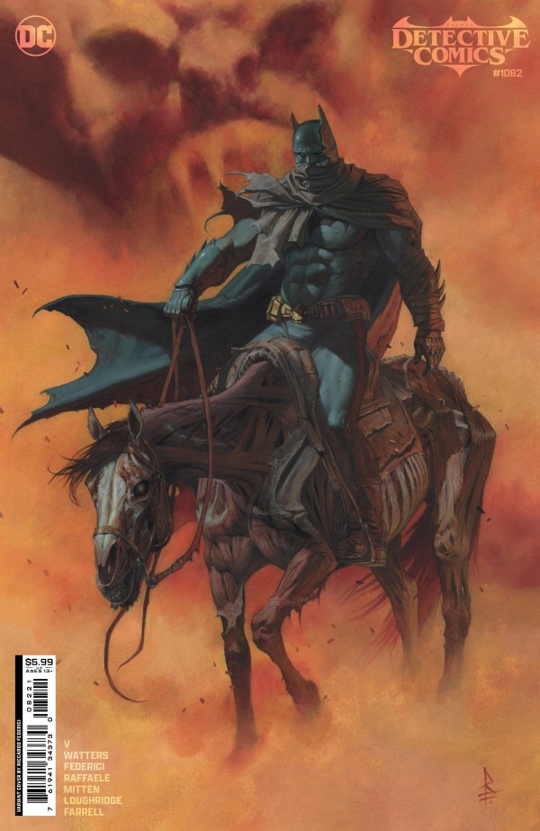 DETECTIVE COMICS #1082 CVR B RICCARDO FEDERICI CARD STOCK VAR
