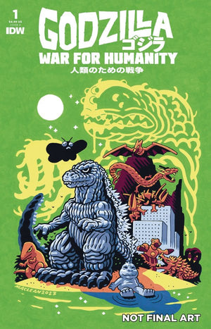 Godzilla: The War for Humanity #1 Cover A (MacLean)
