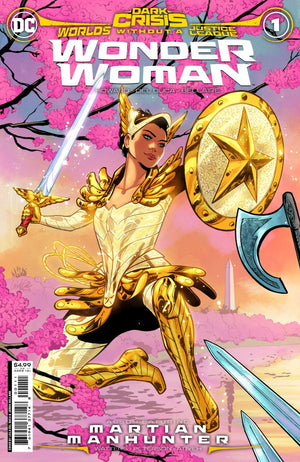 DARK CRISIS WORLDS WITHOUT A JUSTICE LEAGUE WONDER WOMAN #1 (ONE SHOT) CVR A LEILA DEL DUCA