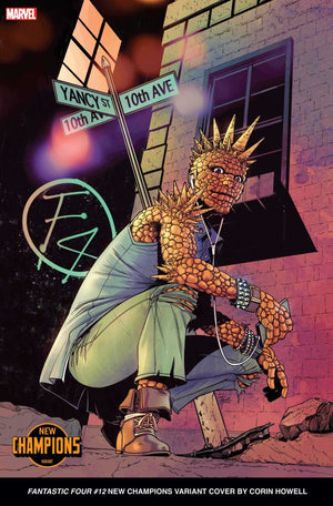 FANTASTIC FOUR (2022) 12 CORIN HOWELL NEW CHAMPIONS VARIANT
