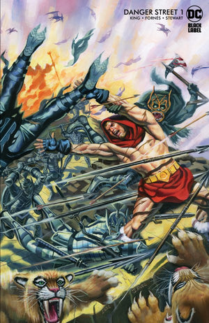 DANGER STREET #1 (OF 12) CVR B STEVE RUDE CARD STOCK VAR (MR)