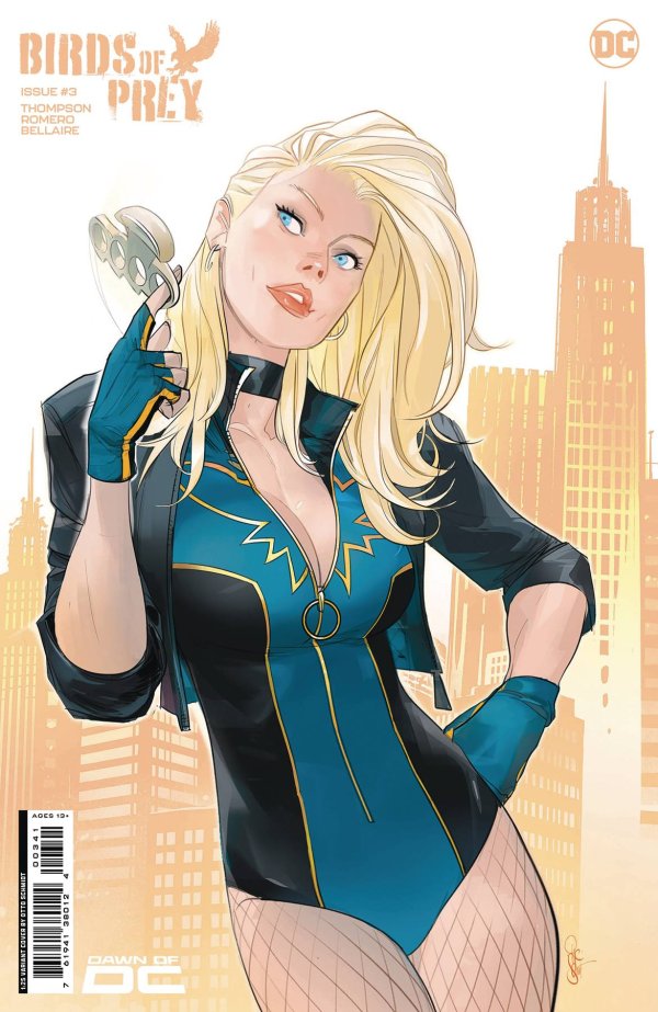 BIRDS OF PREY #3 (2023) CVR D INC 1:25 OTTO SCHMIDT CARD STOCK VAR