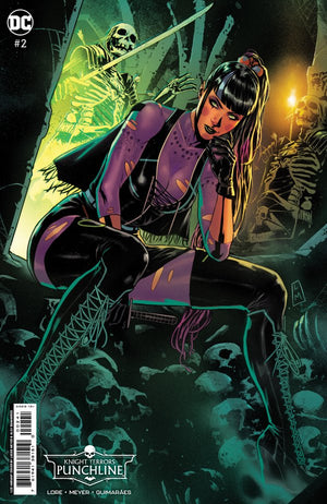 KNIGHT TERRORS PUNCHLINE #2 (OF 2) CVR D INC 1:25 LUCAS MEYER CARD STOCK VAR
