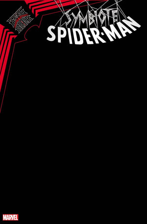 SYMBIOTE SPIDER-MAN KING IN BLACK #1 BLACK BLANK VAR