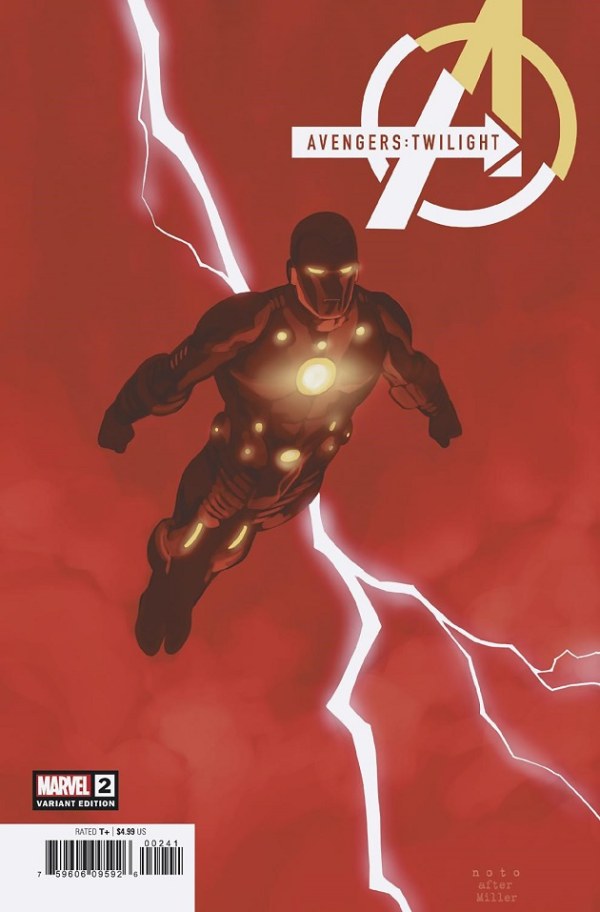 AVENGERS: TWILIGHT #2 PHIL NOTO LIGHTNING BOLT VARIANT