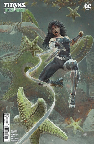 TITANS BEAST WORLD #5 (OF 6) CVR B BJORN BARENDS CARD STOCK VAR
