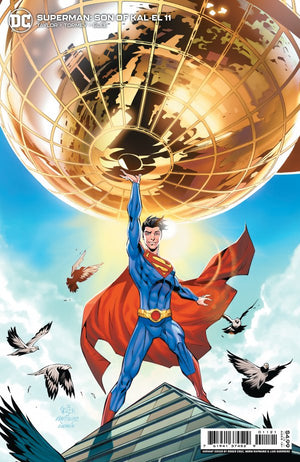 SUPERMAN: SON OF KAL-EL #11 CVR B ROGER CRUZ & NORM RAPMUND CARD STOCK VAR
