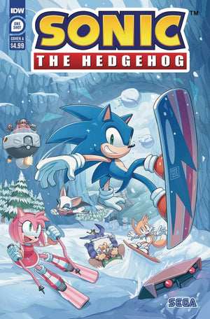 Sonic the Hedgehog: Winter Jam Cover A (Kim)