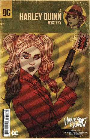 HARLEY QUINN #33 CVR B JENNY FRISON CARD STOCK VAR