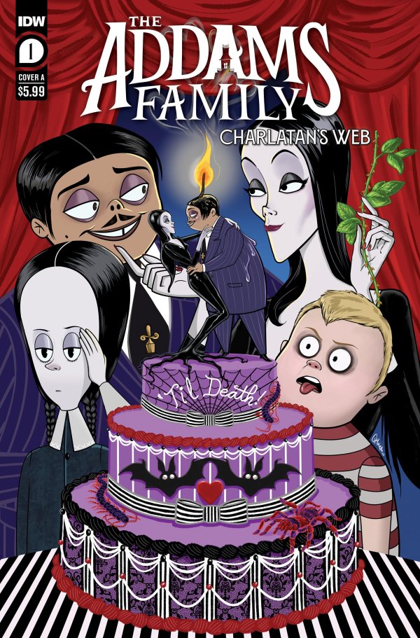 Addams Family: Charlatan's Web #1 Cover A (Clugston Flores)