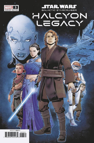 STAR WARS: HALCYON LEGACY #3 (OF 5) SLINEY CONNECTING VAR