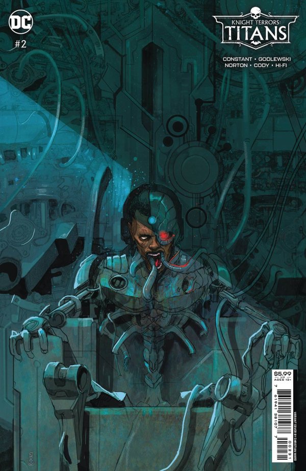 KNIGHT TERRORS: TITANS #2 (OF 2) CVR C CHRISTIAN WARD CARD STOCK VAR