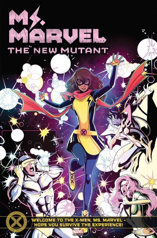 MS. MARVEL: THE NEW MUTANT #1 LUCIANO VECCHIO TEAM HOMAGE VARIANT