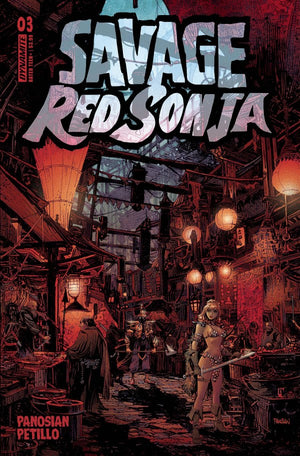 SAVAGE RED SONJA #3 CVR A PANOSIAN