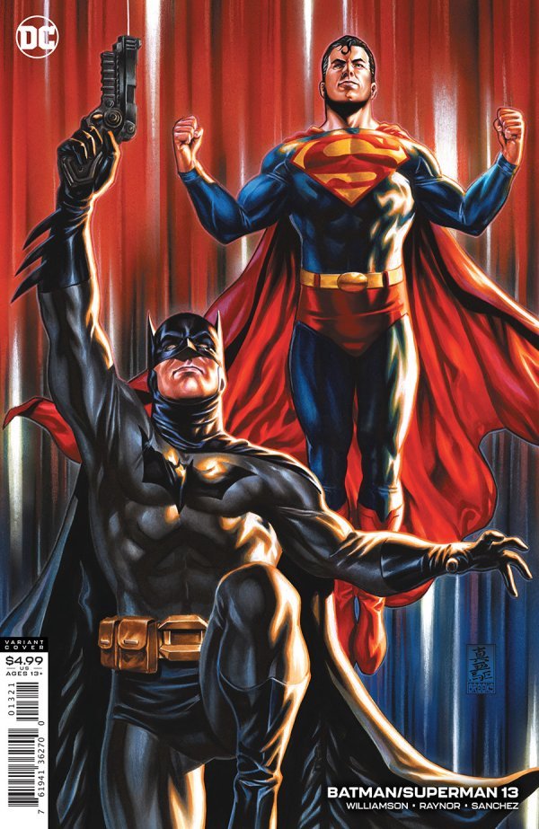 BATMAN SUPERMAN #13 CVR B MARK BROOKS CARD STOCK VAR
