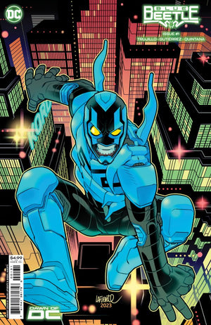 BLUE BEETLE #1 CVR B DAVID LAFUENTE CARD STOCK VAR
