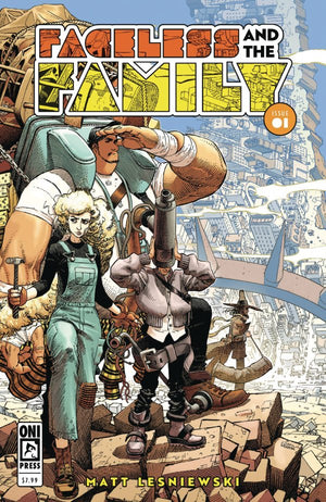 FACELESS AND THE FAMILY #1 (OF 4) CVR C DUSTIN WEAVER VAR