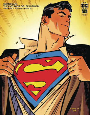 SUPERMAN THE LAST DAYS OF LEX LUTHOR #1 (OF 3) CVR C CHRIS SAMNEE VAR