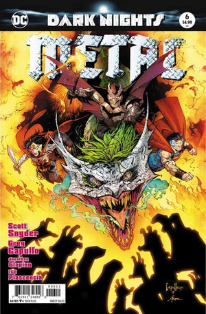 Dark nights : Metal #6A First Printing Foil Cover