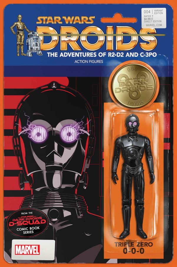 STAR WARS: DARK DROIDS - D-SQUAD #4 [DD] JOHN TYLER CHRISTOPHER ACTION FIGURE VARIANT