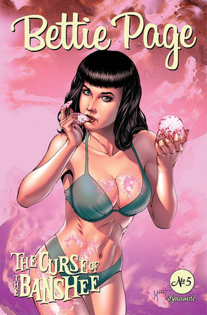 BETTIE PAGE & CURSE OF THE BANSHEE #5 CVR A MYCHAELS